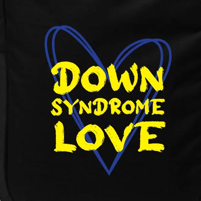 Down Syndrome Love For Down Syndrome Awareness Gift Impact Tech Backpack