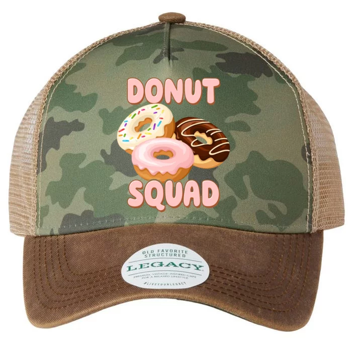 Donut Squad Lover Foodie Legacy Tie Dye Trucker Hat