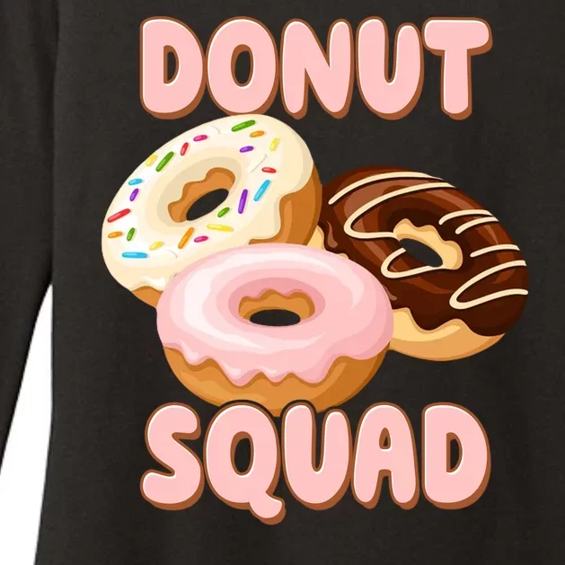 Donut Squad Lover Foodie Womens CVC Long Sleeve Shirt