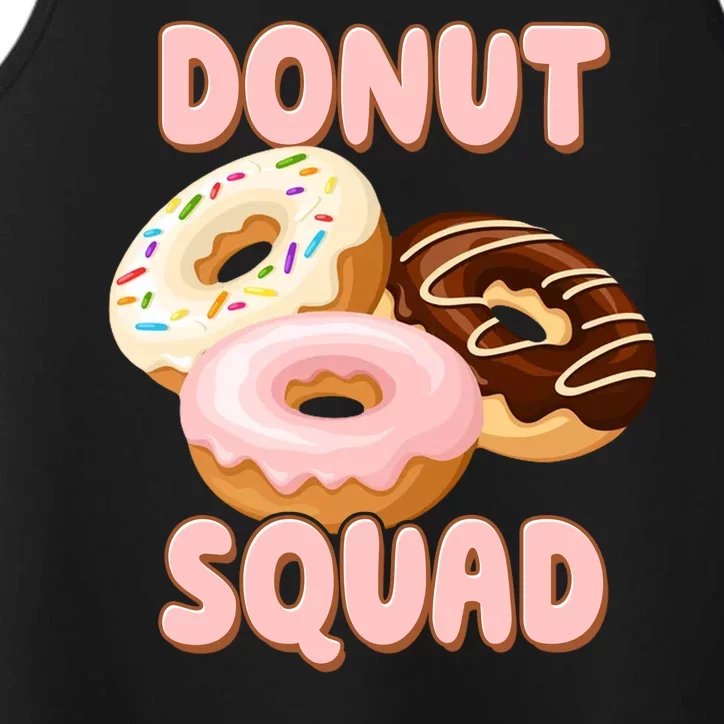 Donut Squad Lover Foodie Performance Tank