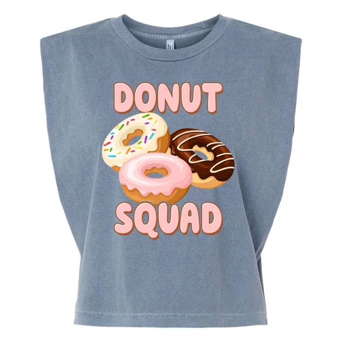 Donut Squad Lover Foodie Garment-Dyed Women's Muscle Tee