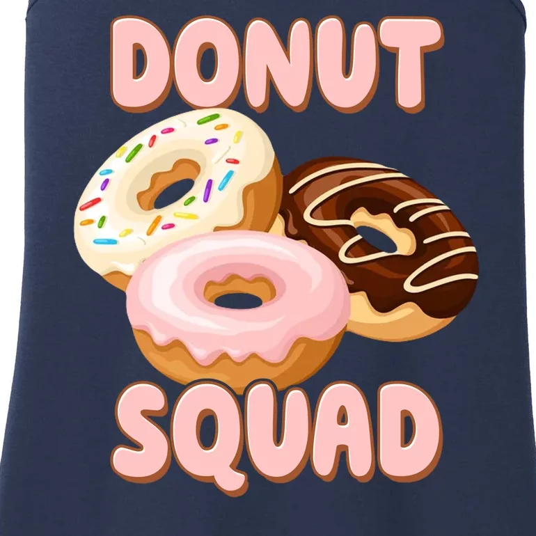 Donut Squad Lover Foodie Ladies Essential Tank