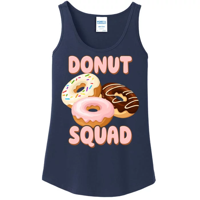 Donut Squad Lover Foodie Ladies Essential Tank