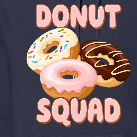 Donut Squad Lover Foodie Premium Hoodie