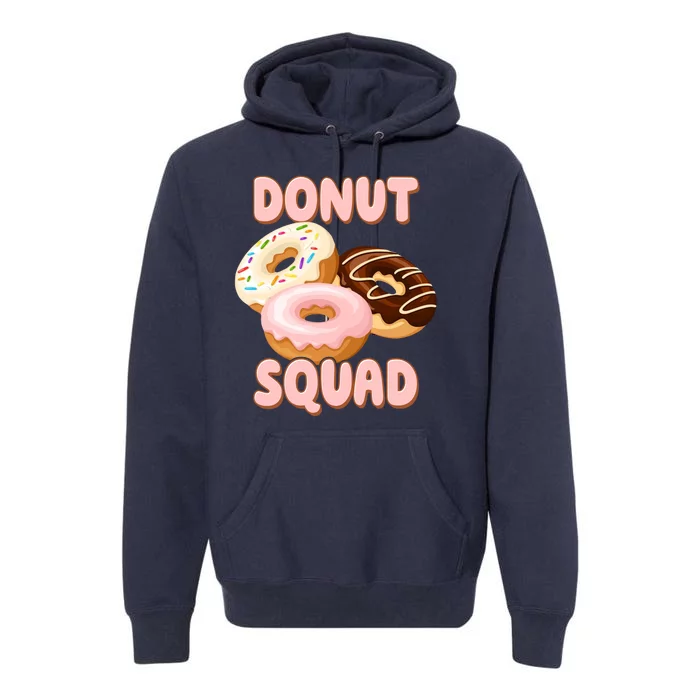 Donut Squad Lover Foodie Premium Hoodie