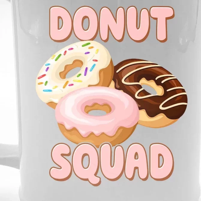 Donut Squad Lover Foodie Front & Back Beer Stein