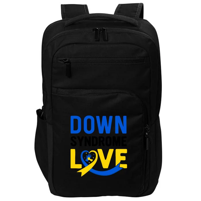 Down Syndrome Love, Down Syndrome Awareness Gift Impact Tech Backpack