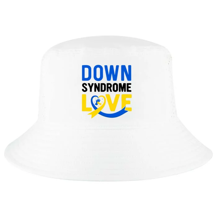 Down Syndrome Love, Down Syndrome Awareness Gift Cool Comfort Performance Bucket Hat