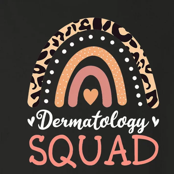 Dermatology Squad Leopard Rainbow Dermatologist Skin Doctor Toddler Long Sleeve Shirt