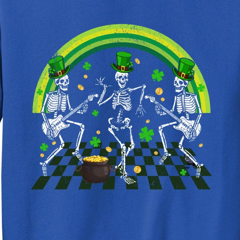 Dancing Skeletons Leprechaun Ing Beer St Patrick's Day Gift Sweatshirt