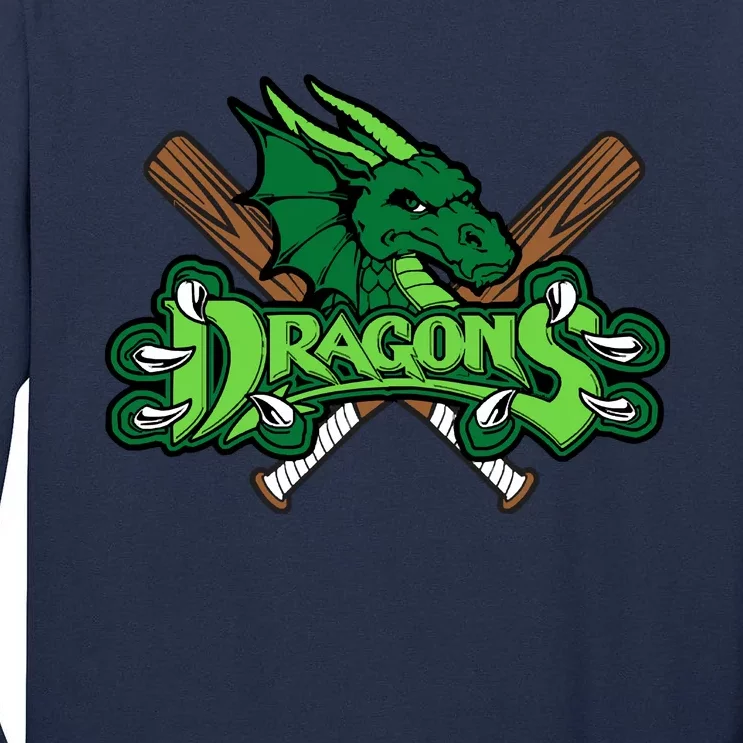 Dragons Sports Logo Tall Long Sleeve T-Shirt