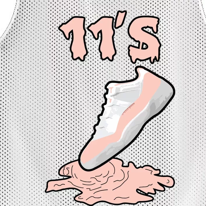 Drip Streetwear Loser Lover Matching Low Legend Pink 11s Mesh Reversible Basketball Jersey Tank