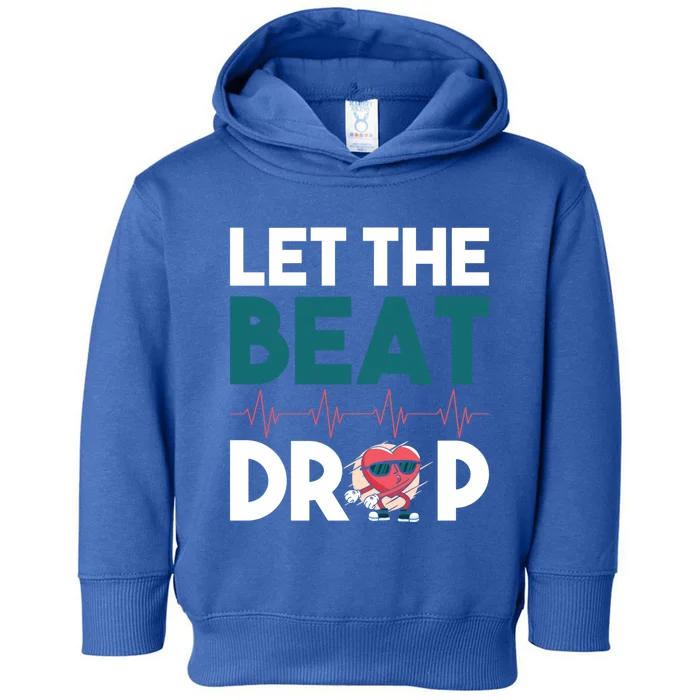 Dj S Let The Beat Drop Gift Toddler Hoodie