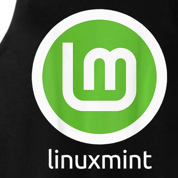 (Double Sided) Linux Mint Comfortable Familiar Computing Ladies Tri-Blend Wicking Tank