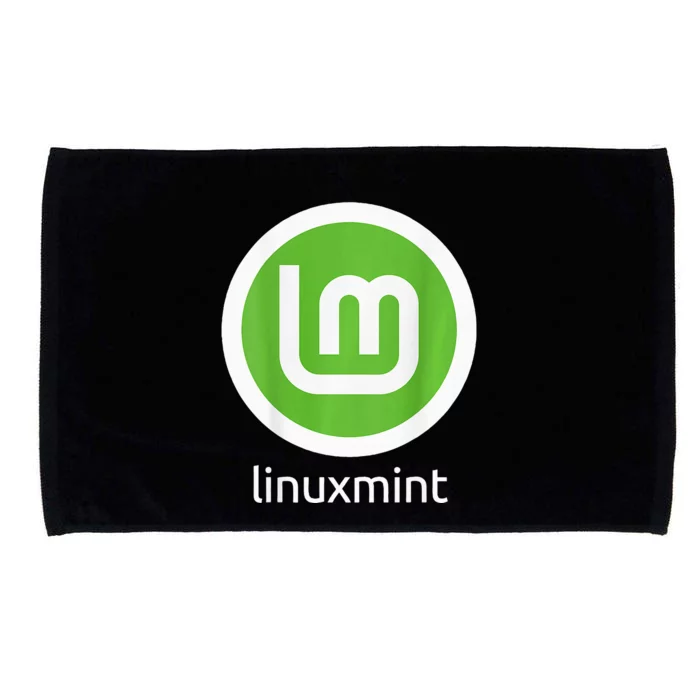 (Double Sided) Linux Mint Comfortable Familiar Computing Microfiber Hand Towel