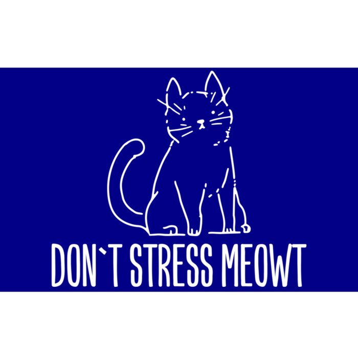 Dont Stress Meowt Funny Cat Lover Gift Bumper Sticker