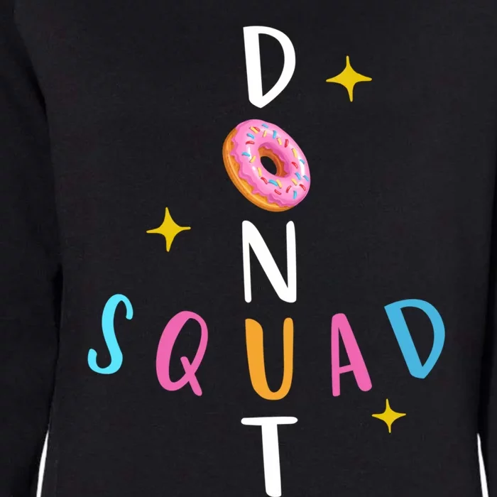 Donut Squad Matching Donut Party Pink Doughnut Sprinkles Great Gift Womens California Wash Sweatshirt