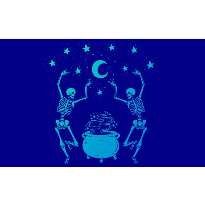 Dancing Skeletons Mystical Halloween Cool Gift Bumper Sticker