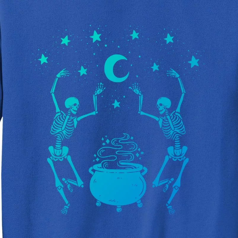 Dancing Skeletons Mystical Halloween Cool Gift Tall Sweatshirt