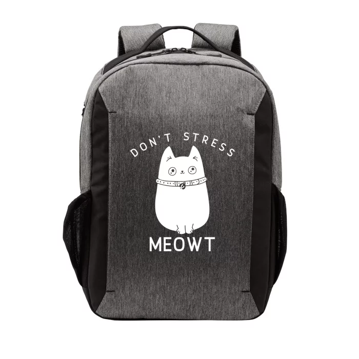 Don’t Stress Meowt Cute Cat Gift Vector Backpack