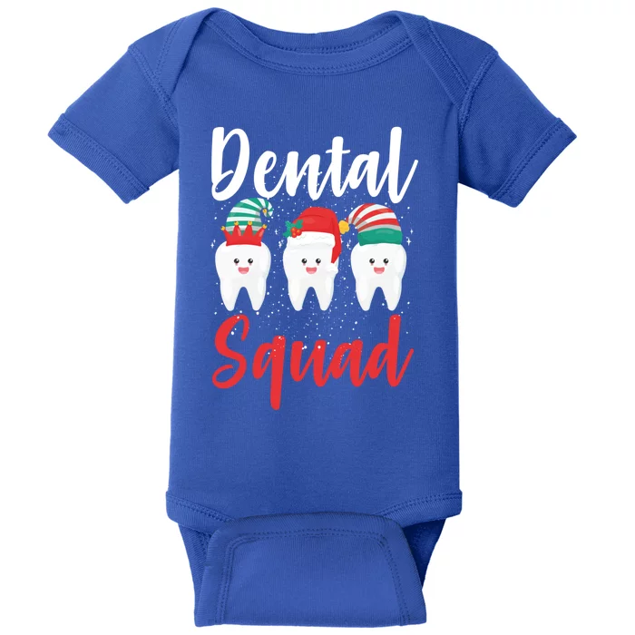 Dental Squad Merry Toothmas Christmas Dentist Tooth Doctor Great Gift Baby Bodysuit