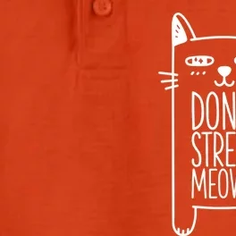 Dont Stress Meowt Gift For Cat Owners Cat Themed Funny Gift Dry Zone Grid Performance Polo