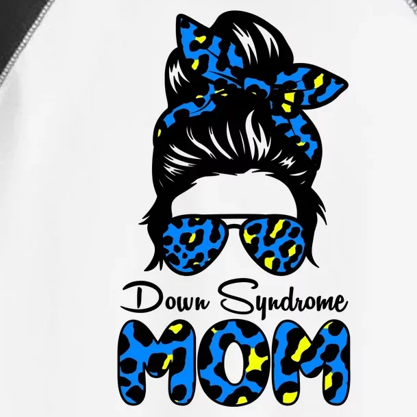 Down Syndrome Mom Hair Bun Toddler Fine Jersey T-Shirt