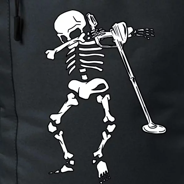 Dabbing Skeleton Metal Detector Halloween Funny Dab Humor Cool Gift Daily Commute Backpack