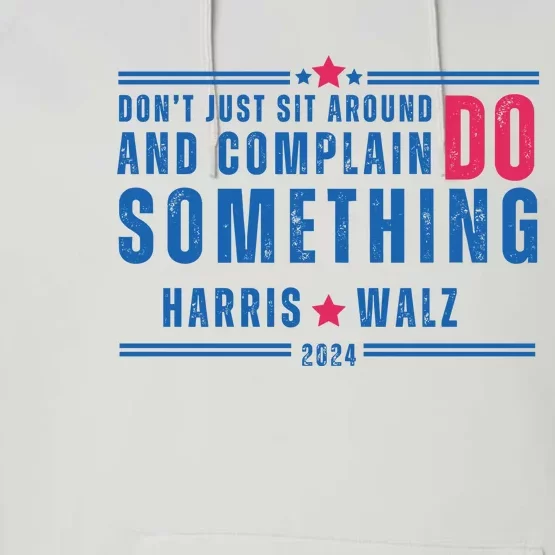 Do Something Michelle Obama Dnc Speech Harris Walz 2024 Performance Fleece Hoodie