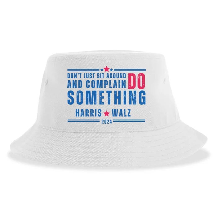 Do Something Michelle Obama Dnc Speech Harris Walz 2024 Sustainable Bucket Hat