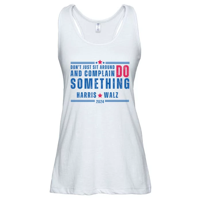 Do Something Michelle Obama Dnc Speech Harris Walz 2024 Ladies Essential Flowy Tank