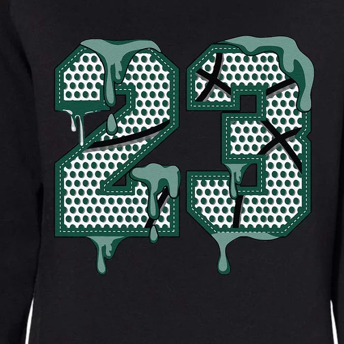 Dripping Sauce Matching Oxidized Green 4s Womens California Wash Sweatshirt