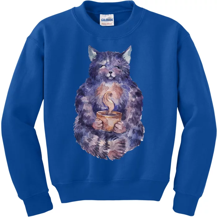 Dont Stress Meowt Gift Kids Sweatshirt