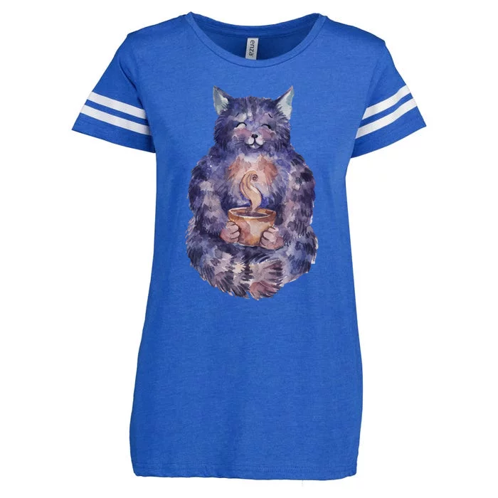 Dont Stress Meowt Gift Enza Ladies Jersey Football T-Shirt