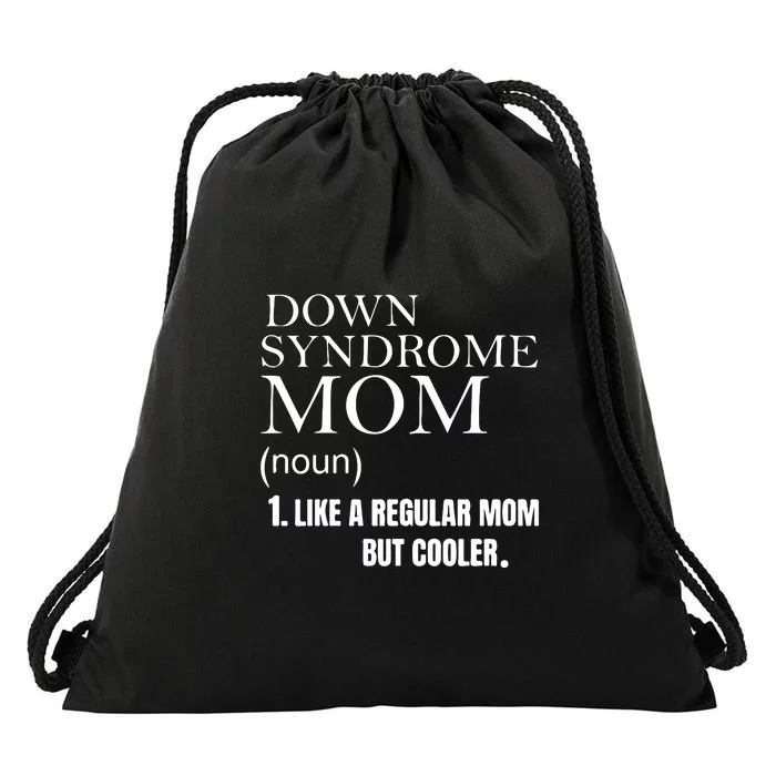 Down Syndrome Mom Gift Mother's Day Drawstring Bag