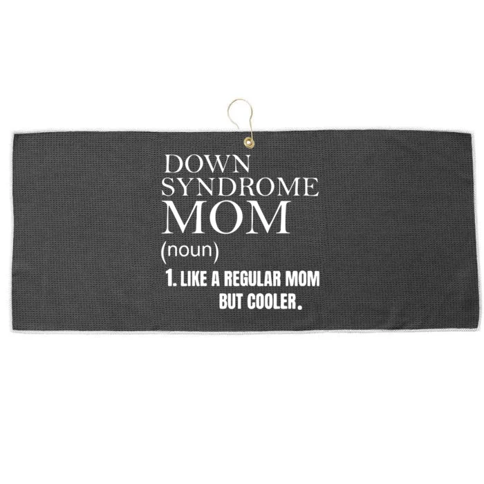 Down Syndrome Mom Gift Mother's Day Large Microfiber Waffle Golf Towel