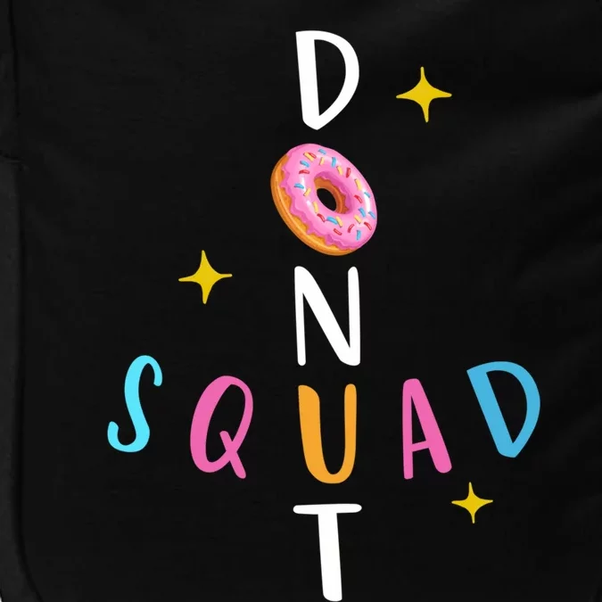 Donut Squad Matching Donut Party Pink Doughnut Sprinkles Gift Impact Tech Backpack