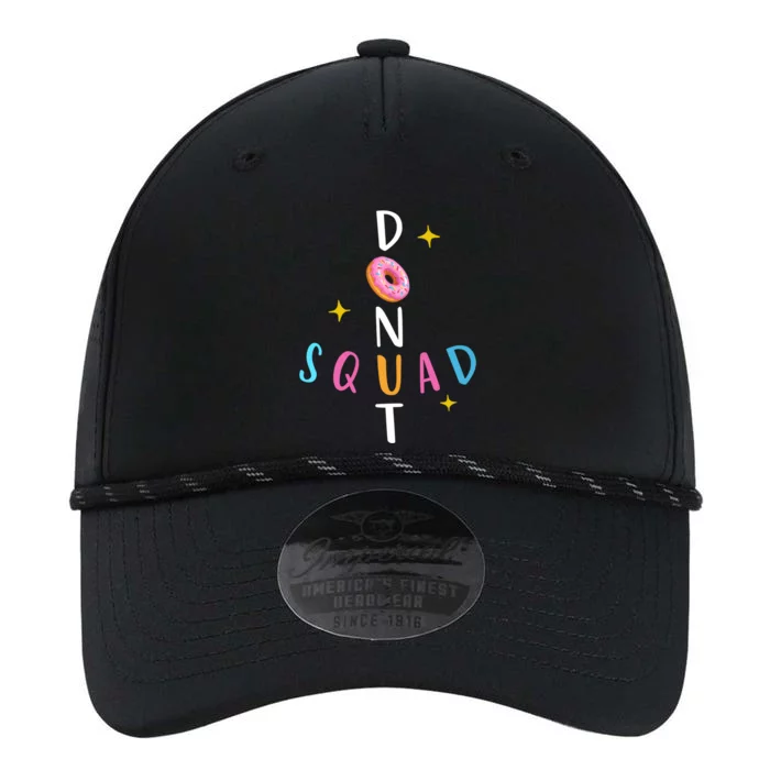 Donut Squad Matching Donut Party Pink Doughnut Sprinkles Gift Performance The Dyno Cap