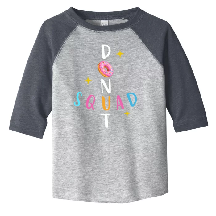 Donut Squad Matching Donut Party Pink Doughnut Sprinkles Gift Toddler Fine Jersey T-Shirt