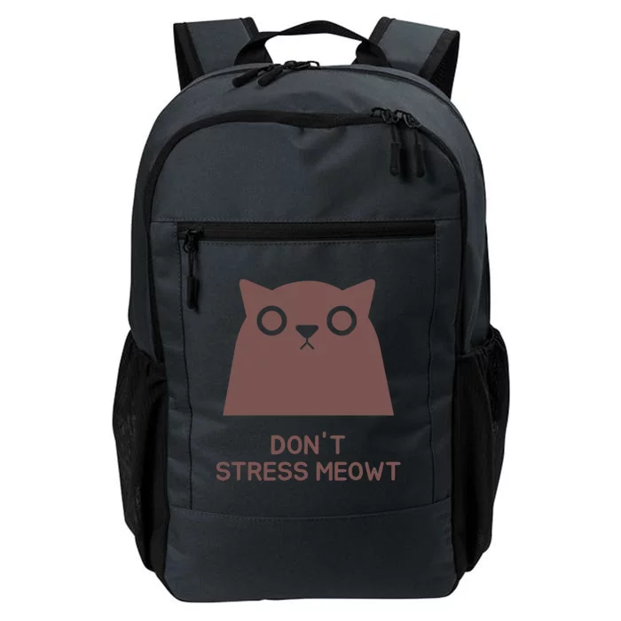 Dont Stress Meowt Cute Gift Daily Commute Backpack