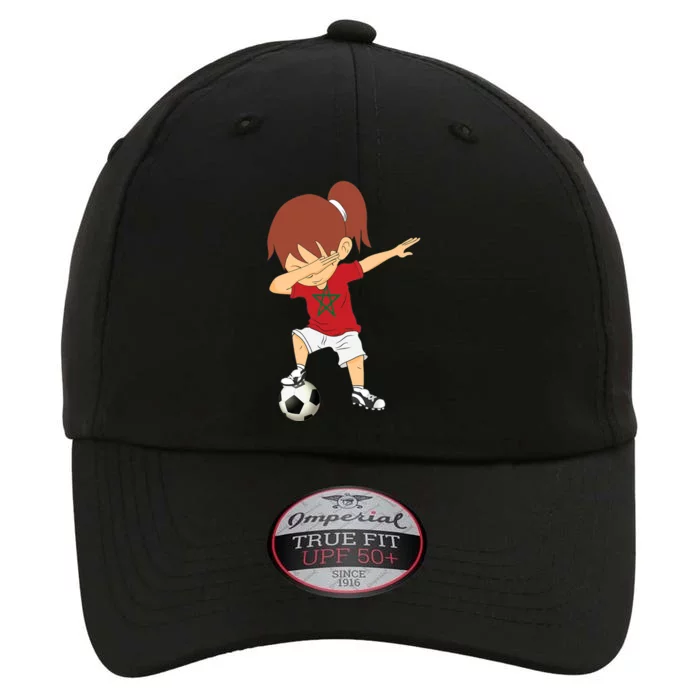 Dabbing Soccer Morocco Jersey Girls Moroccan Football The Original Performance Cap