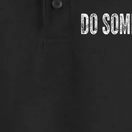 Do Something Michelle Obama Gift Dry Zone Grid Performance Polo