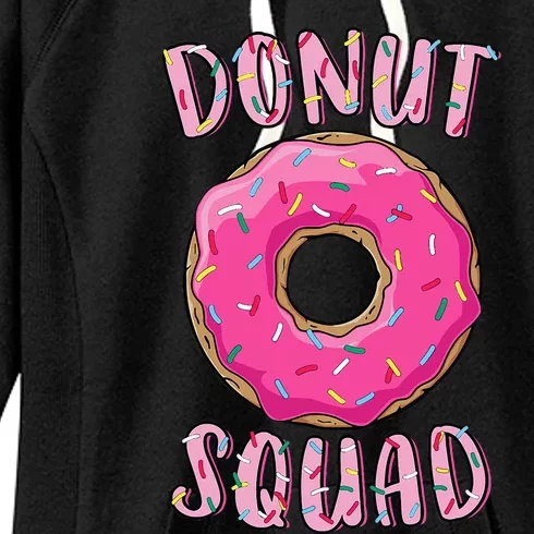 Donut Squad Matching Donut Party Women's Fleece Hoodie