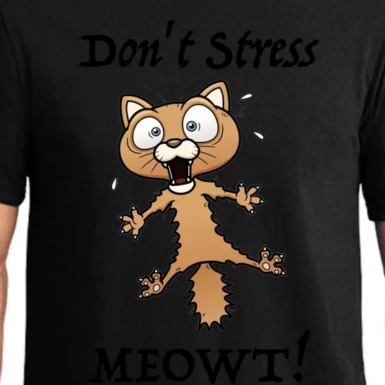 Dont Stress Meowt! Gift Pajama Set