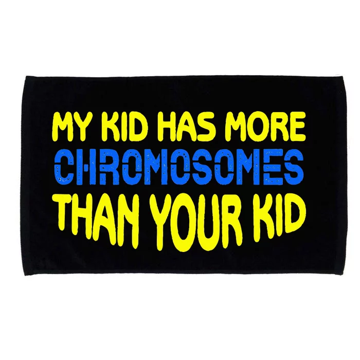 Down Syndrome Mom Dad Gifts Idea Down Syndrome Microfiber Hand Towel