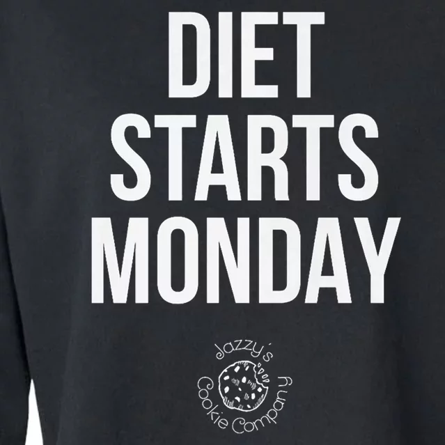 Diet Starts Monday Cropped Pullover Crew