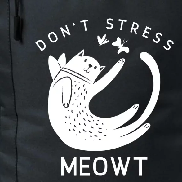 Don’t Stress Meowt Kitty Great Gift Daily Commute Backpack