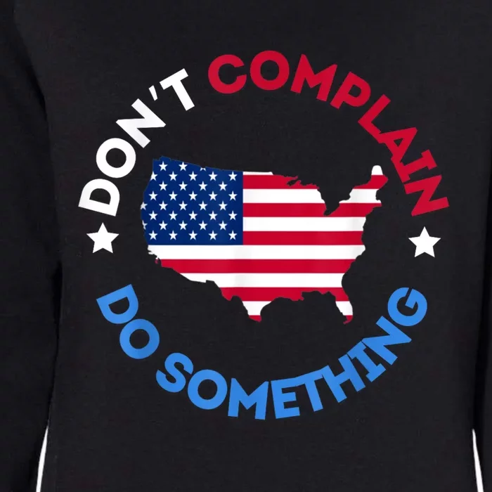 Do Something Michelle Obama DonT Complain Womens California Wash Sweatshirt