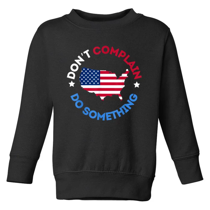 Do Something Michelle Obama DonT Complain Toddler Sweatshirt