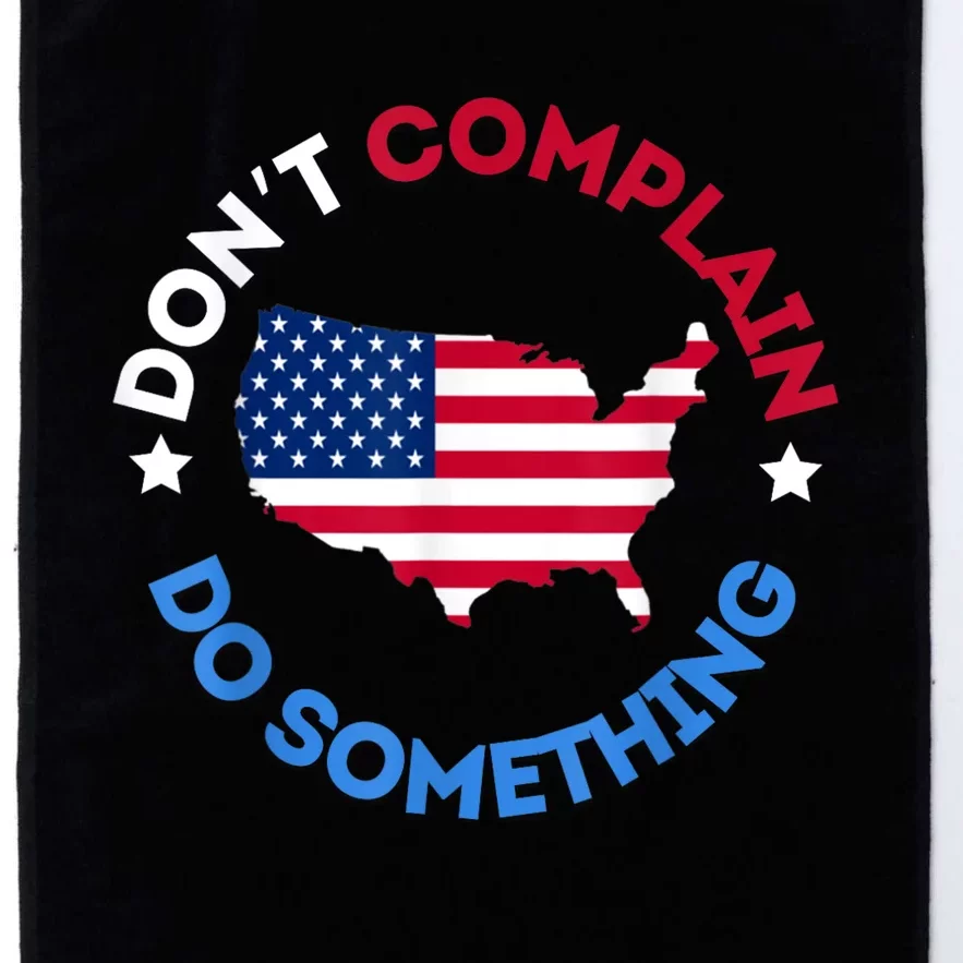 Do Something Michelle Obama DonT Complain Platinum Collection Golf Towel